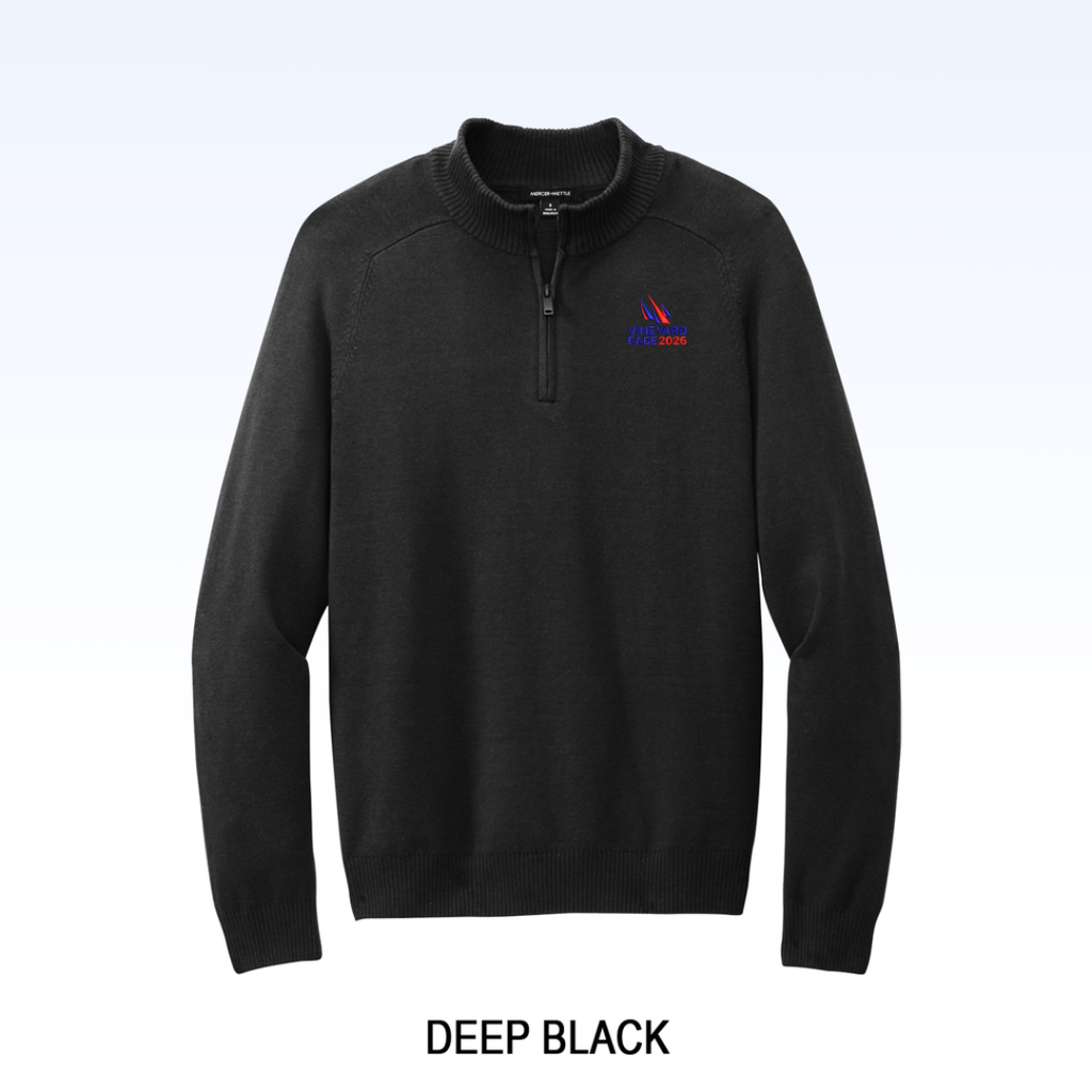 MERCER+METTLE 1/4-ZIP SWEATER